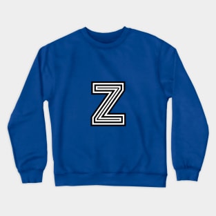 Letter Z Crewneck Sweatshirt